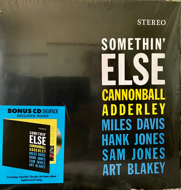 Cannonball Adderley - Somethin' Else (1 LP, 1 CD)
