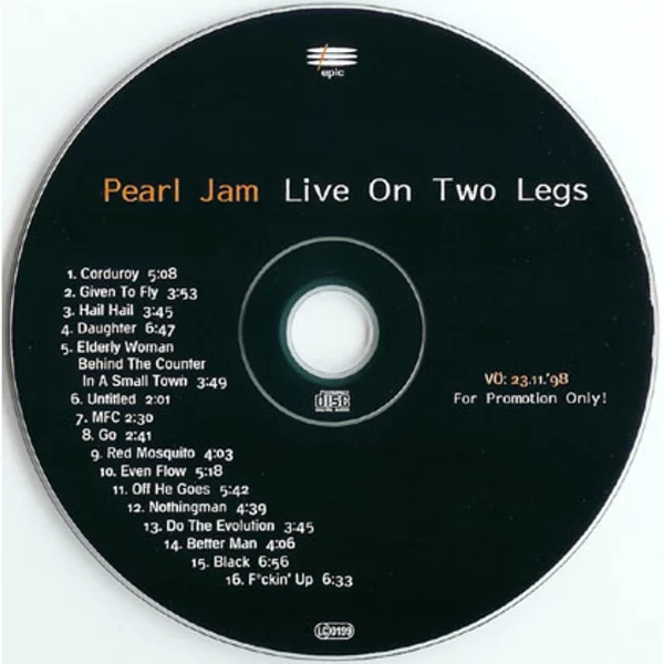 Pearl Jam - Live On Two Legs