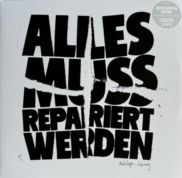Antilopen Gang - Alles muss repariert werden (2LP)