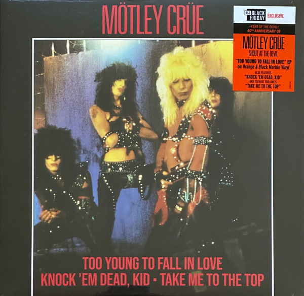 MÖTLEY CRÜE - TOO YOUNG TO FALL